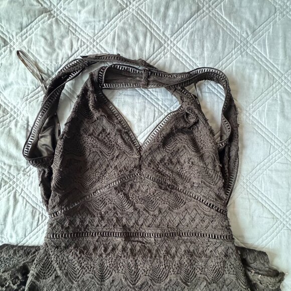 Guess Liza Lace Maxi Dress (Black) - Picture 6 of 7